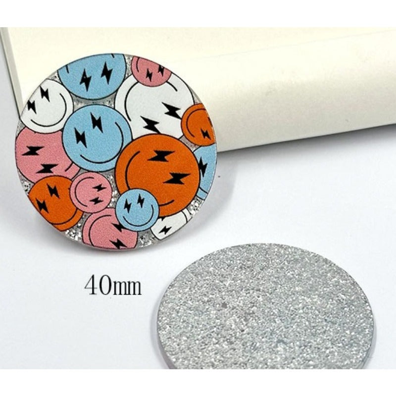 Wholesale 10pcs Acrylic Loose Powder Cartoon Handmade Diy Material Accessories