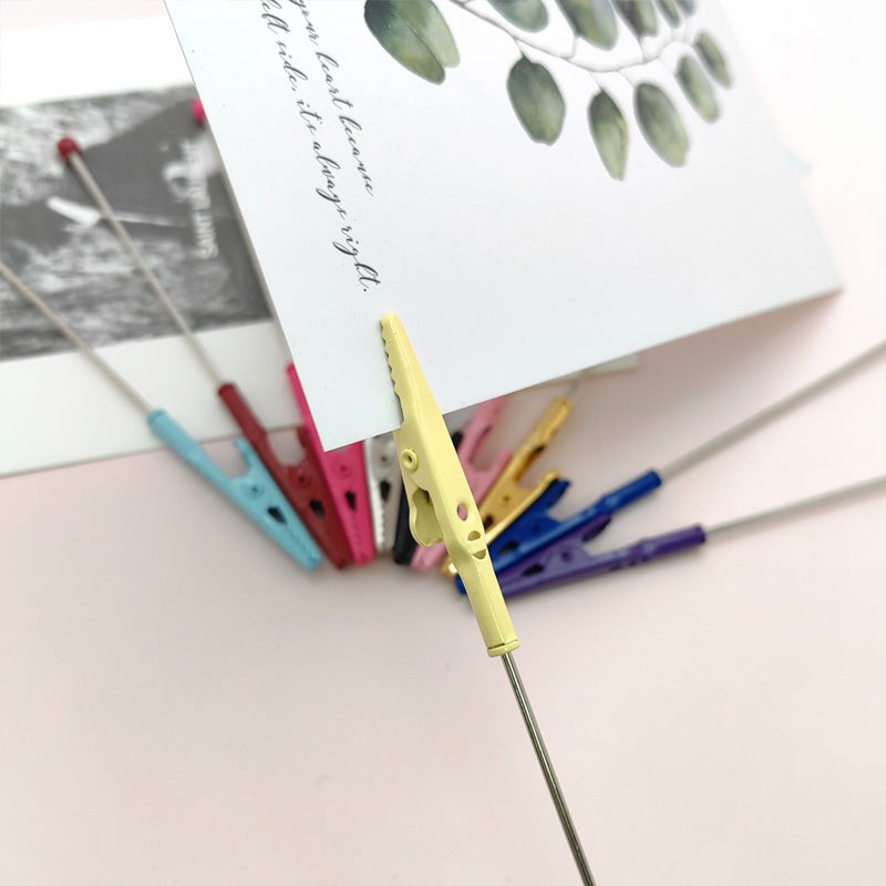 Wholesale Beadable Alligator Clips ATM Card Taker