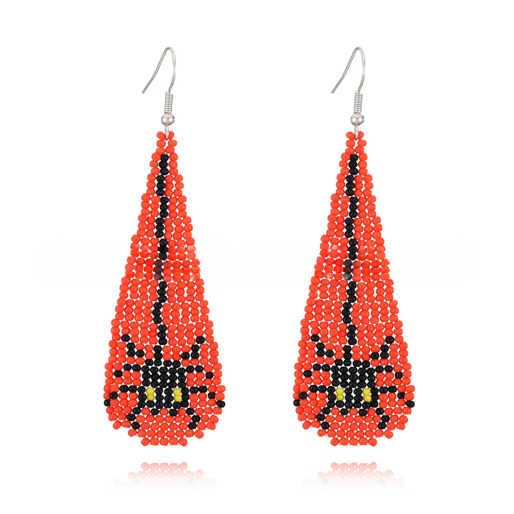Wholesale personalized halloween tassel earrings for women