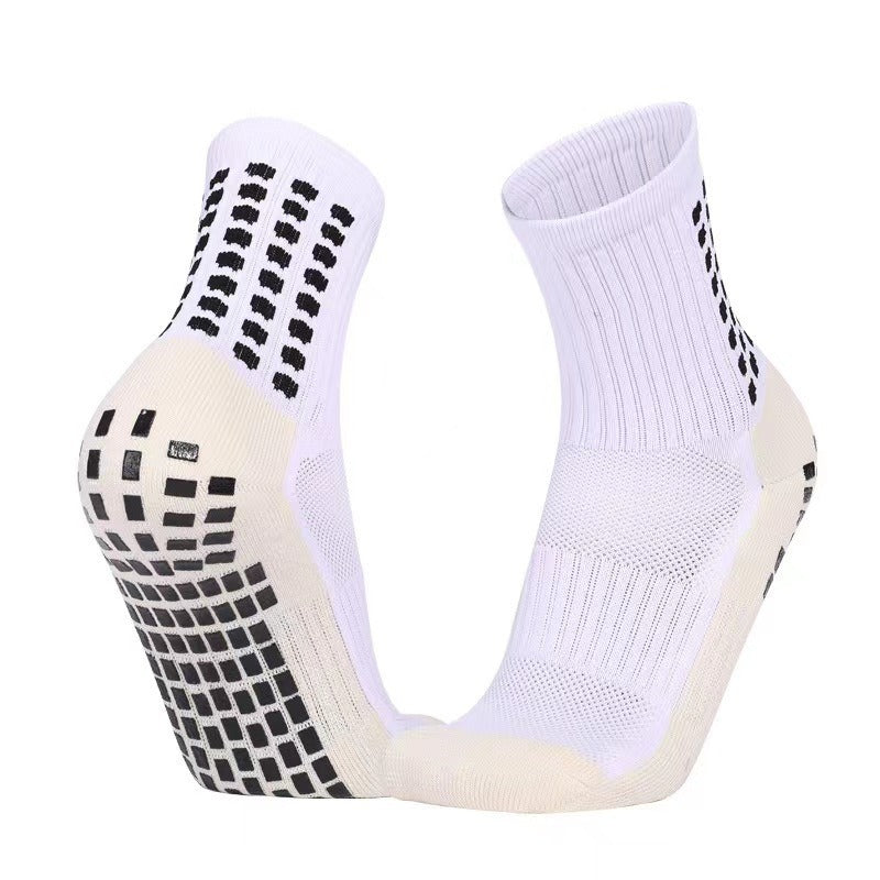 Wholesale Adult Anti Slip and Sweat Absorbing Thick High Tube Sports Socks