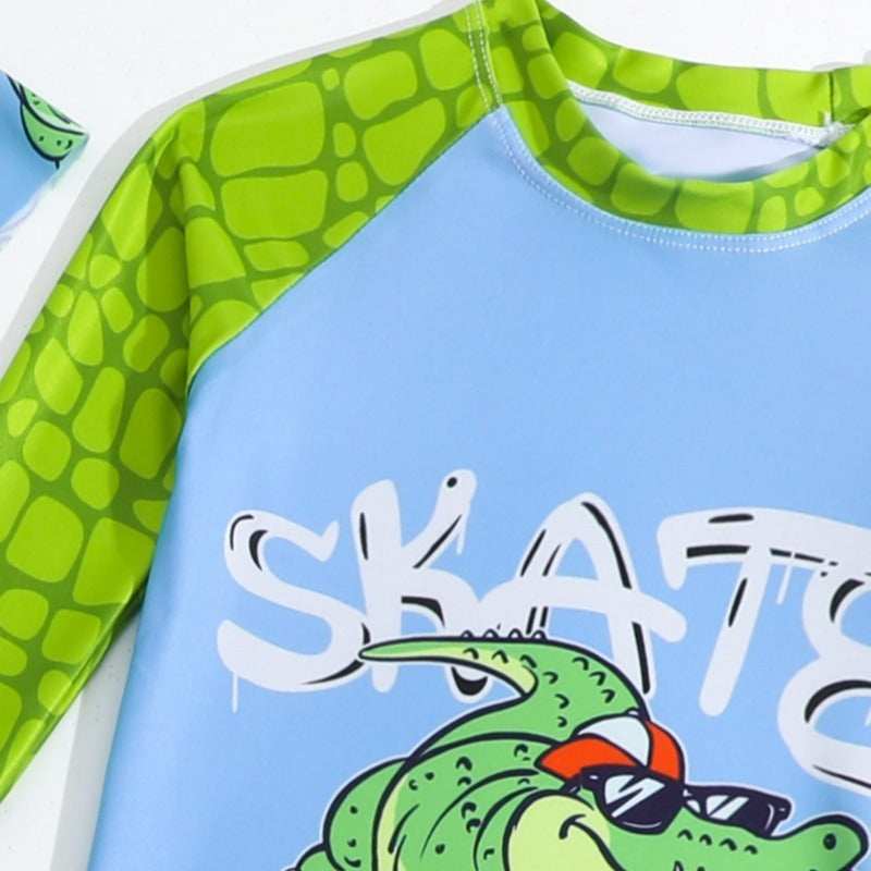 Wholesale Creative Graffiti Original Design Swimming Baby Clothes