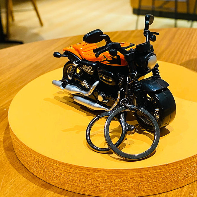 Wholesale Zinc Alloy Harley Motorcycle Return Car Keychain