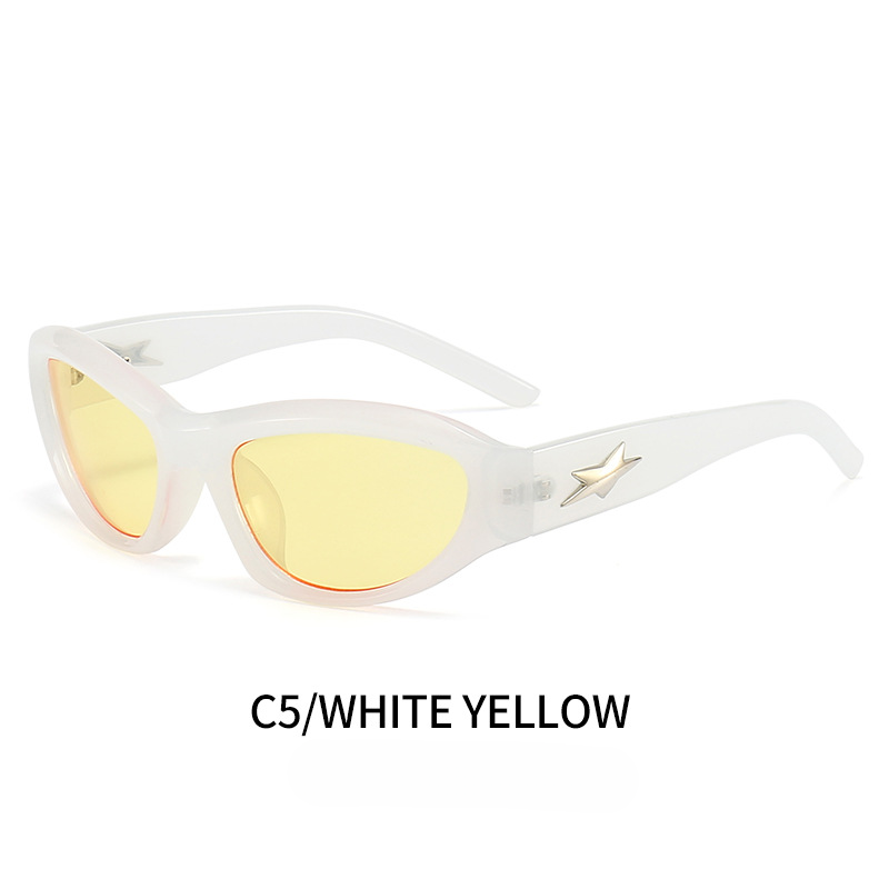 Wholesale Y2K Millennium Cat Eye PC Sunglasses