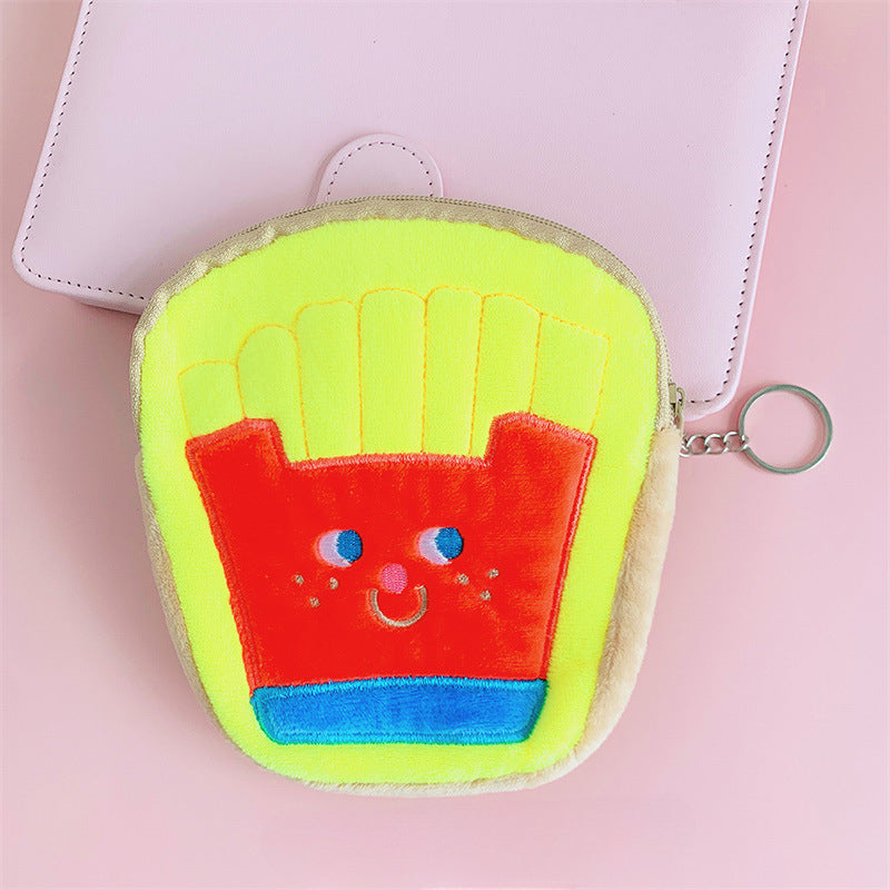 Wholesale Cartoon Plush Zero Wallet