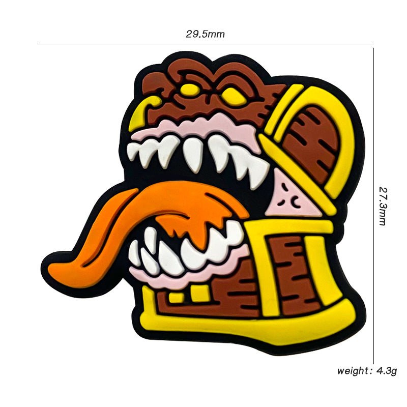 Wholesale 10PCS Treasure Chest Silicone Beads