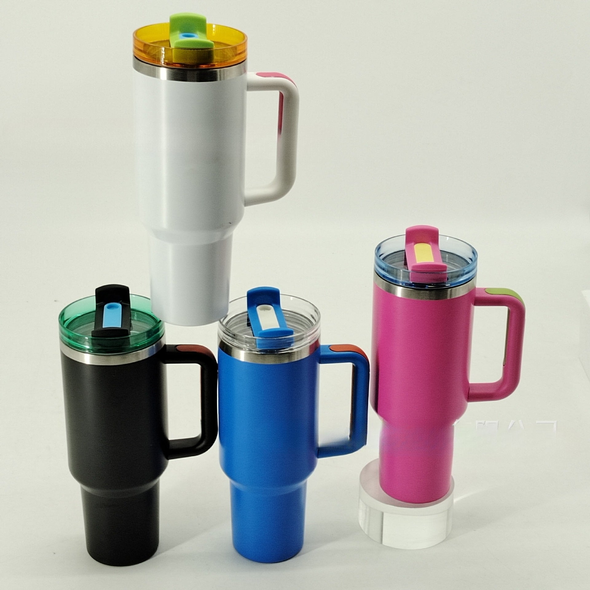 Wholesale Hot Sale Second Generation 40oz with Handle Contrast Insulation Stainless Steel Ice Bomber Cup