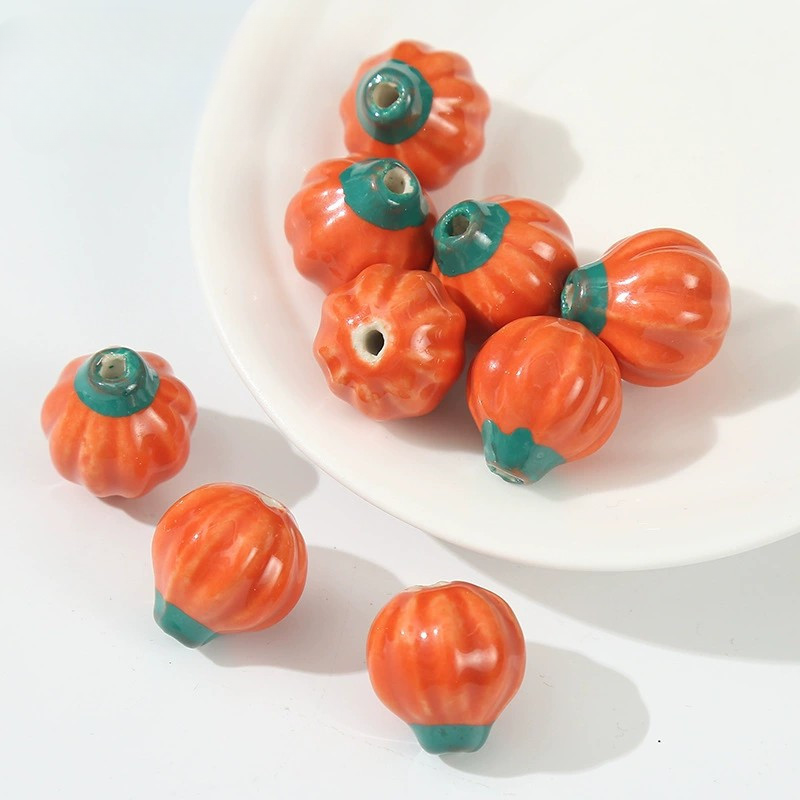 Wholesale 5pcs/pack Handpainted Ceramic Pendants Beads