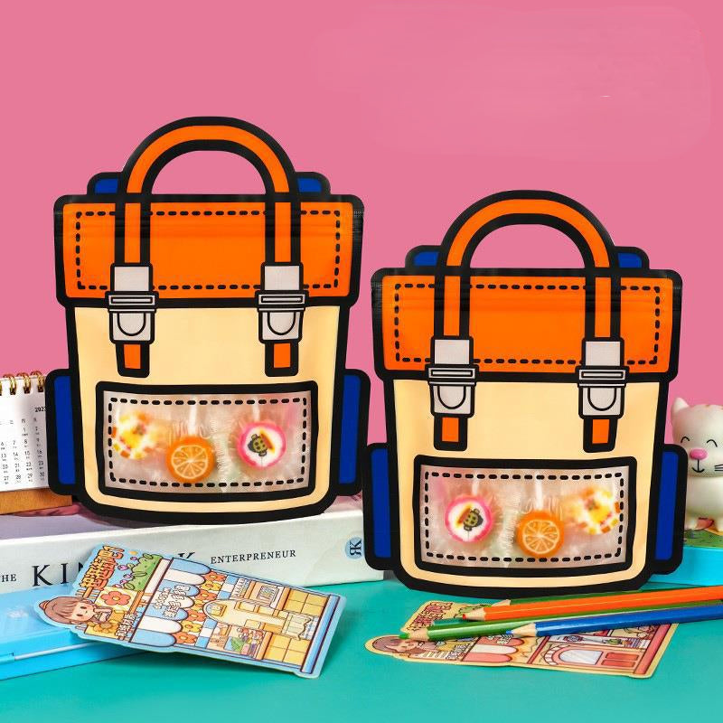 Wholesale MOPP Holiday Gift Packaging Bags Cute Creative Gift Bags Portable Book Bags