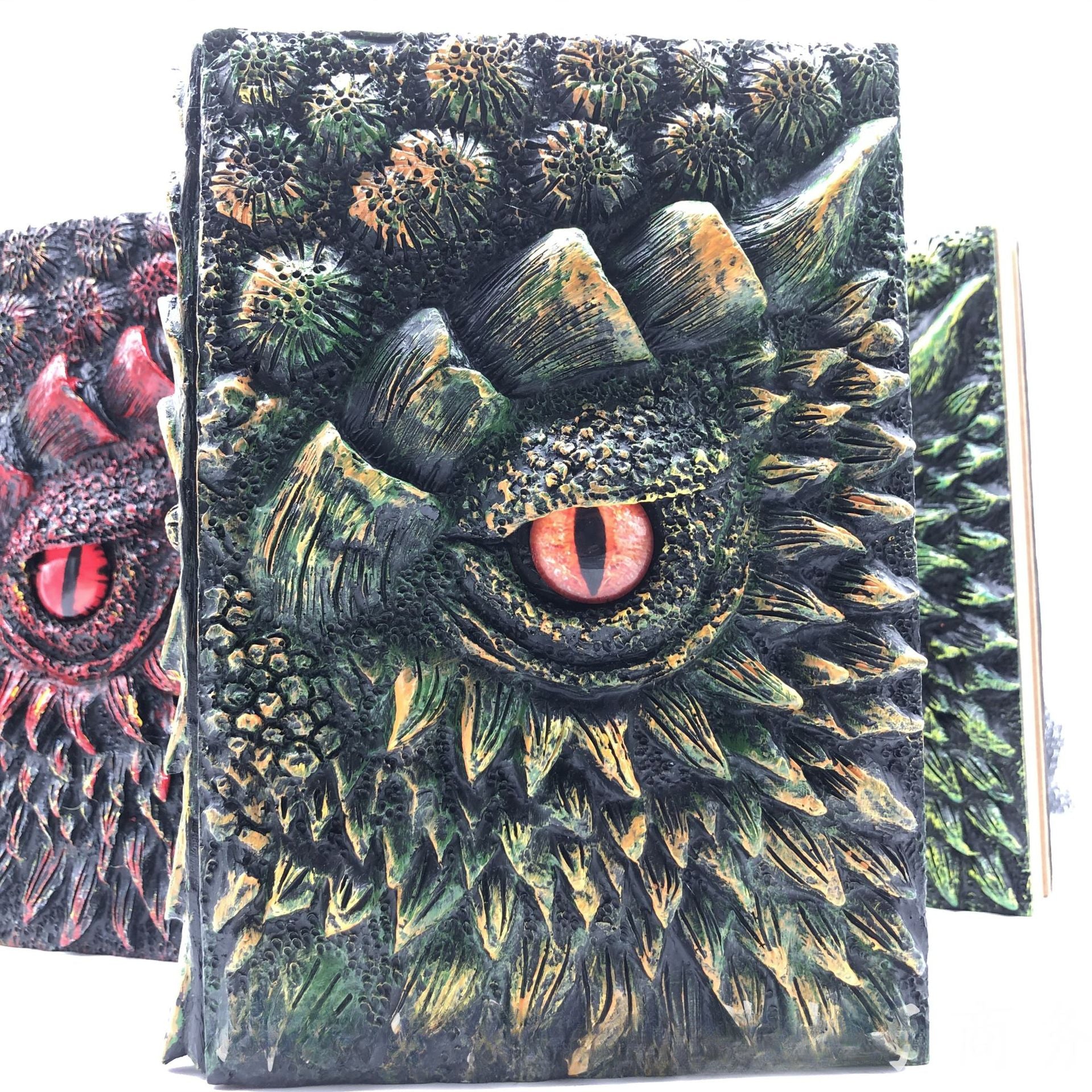 Wholesale Resin Deluxe Animated Dragon Book Notebook