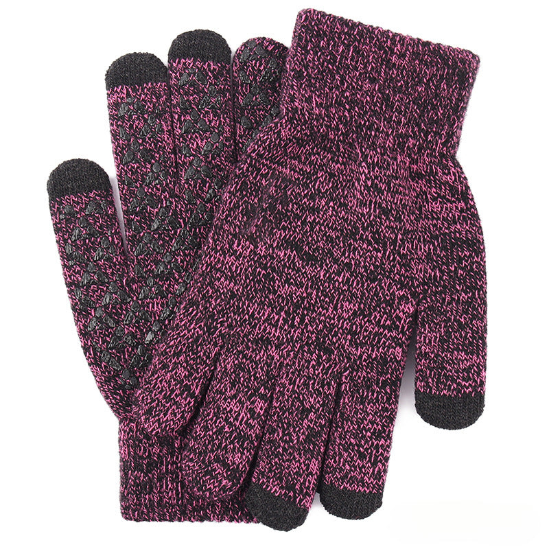 Wholesale Oversized Fleece Cold-proof Knitted Gloves