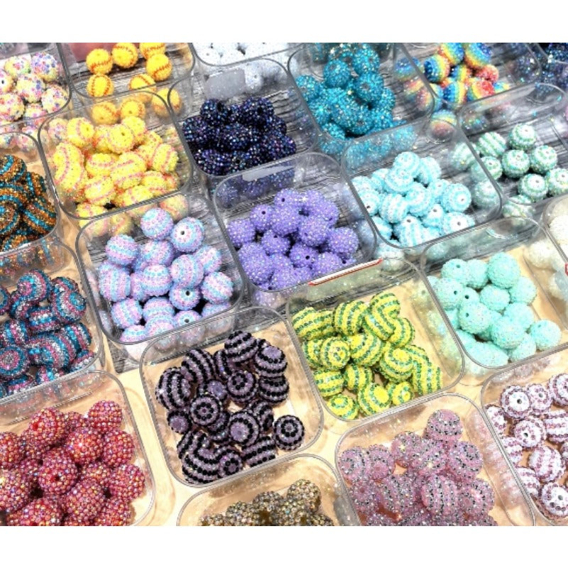 Wholesale Random mixed different color 10pcs/20pcs/50pcs 20MM bubble gum beads multi color/solid color