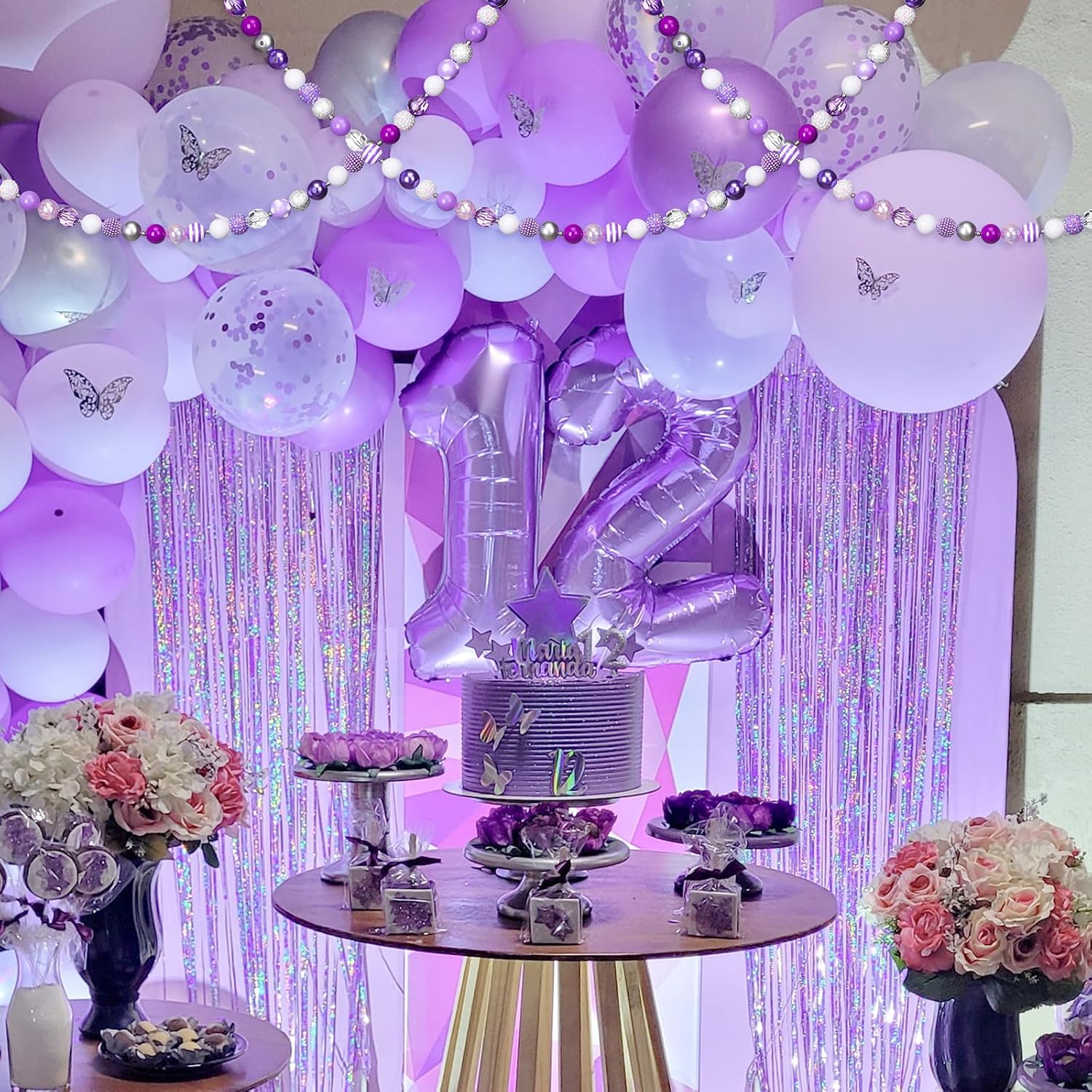 Wholesale 50Pcs 20 mm Rhinestone Beads Shine Disco Ball Beads Bubblegum Beads Plastic Chunky Beads Loose Round Spacer Beads for Jewelry Making DIY Craft Pen Bracelet Supplies(Stylish Style)