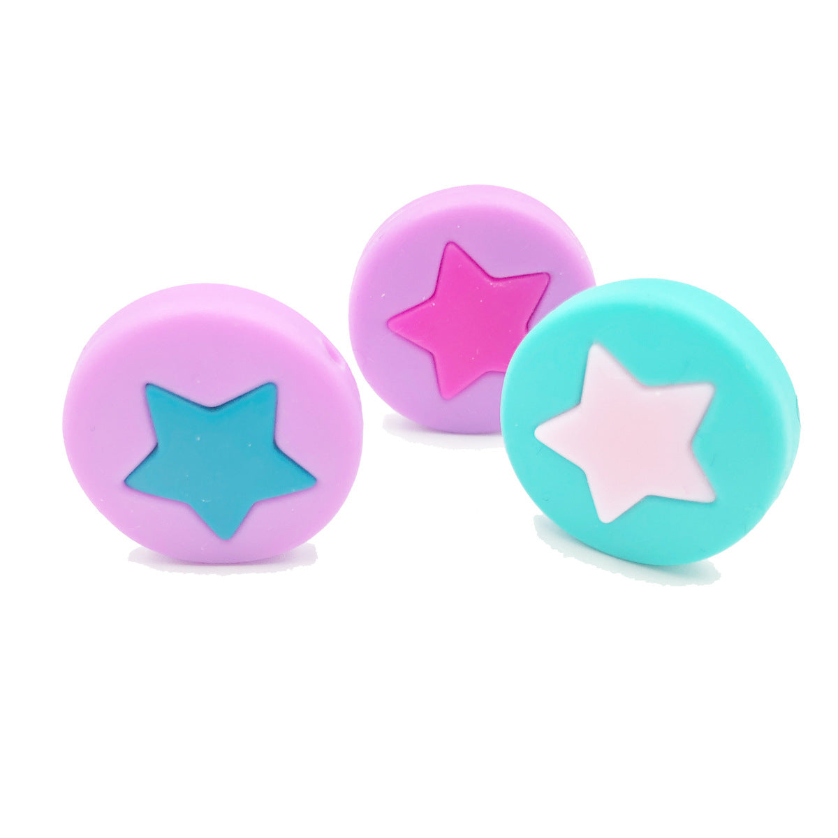 Cuentas de silicona para bebé de 50pcs de 50 piezas al por mayor