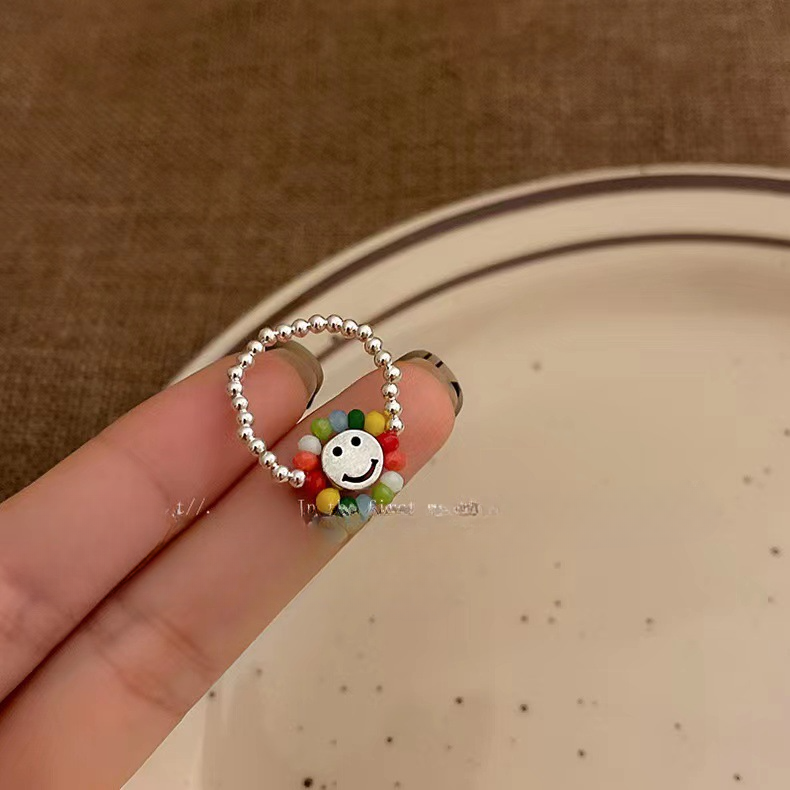 Anillos de cuentas coloridos al por mayor