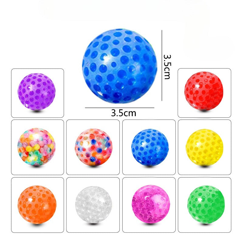 Wholesale 3.5cm Release Grape Ball Plastic Stress Relief Toys