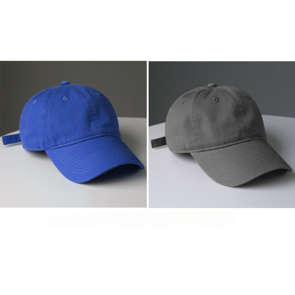 Wholesale Fashion Solid Color Washed Cotton Baseball Cap