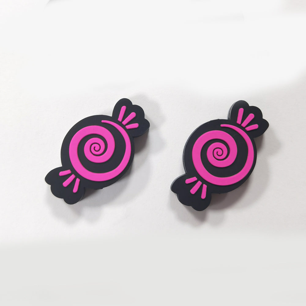 Wholesale 10pcs DIY Cartoon Halloween Hat Candy Silicone Beads