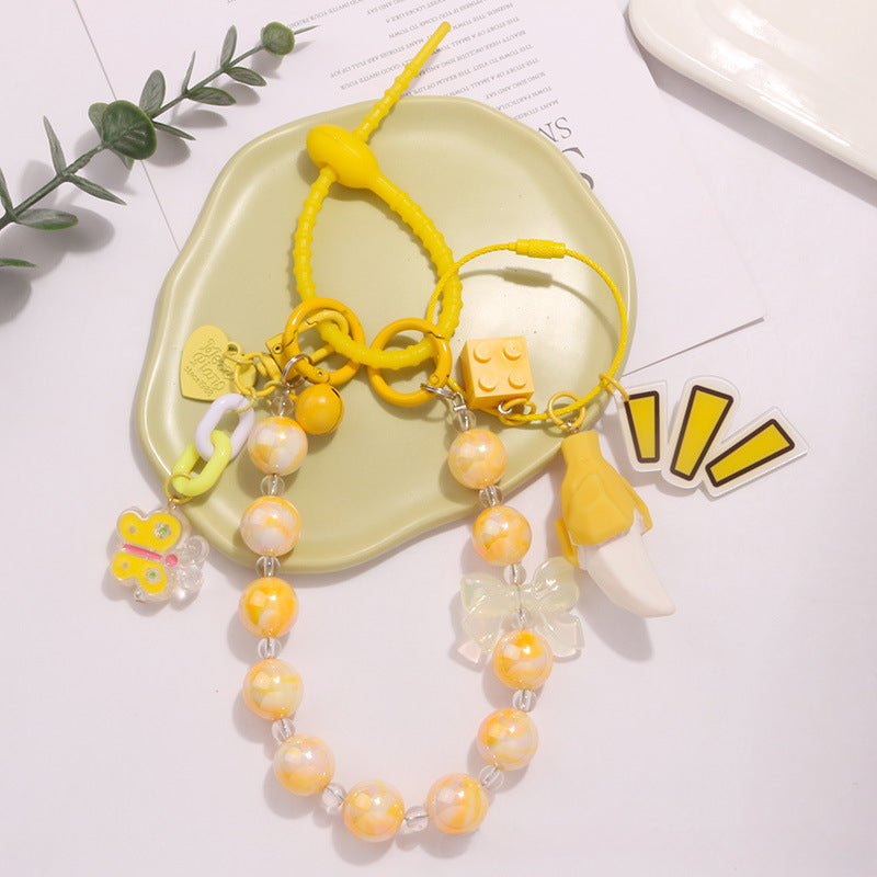 Wholesale Acrylic Grape Bunch Keychain
