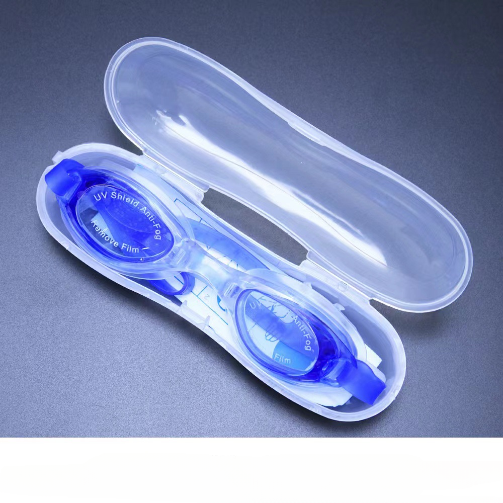 Wholesale Adult Children Swimming Waterproof Anti-Fog Youth HD Swimming Goggles