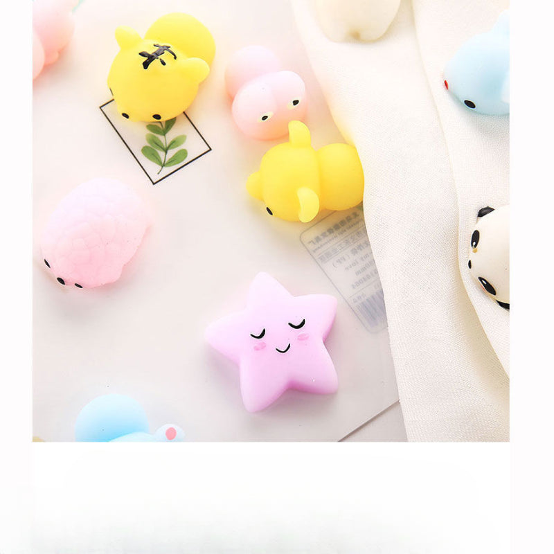 Wholesale Small Animal Soft Rubber Decompression Creative Toy