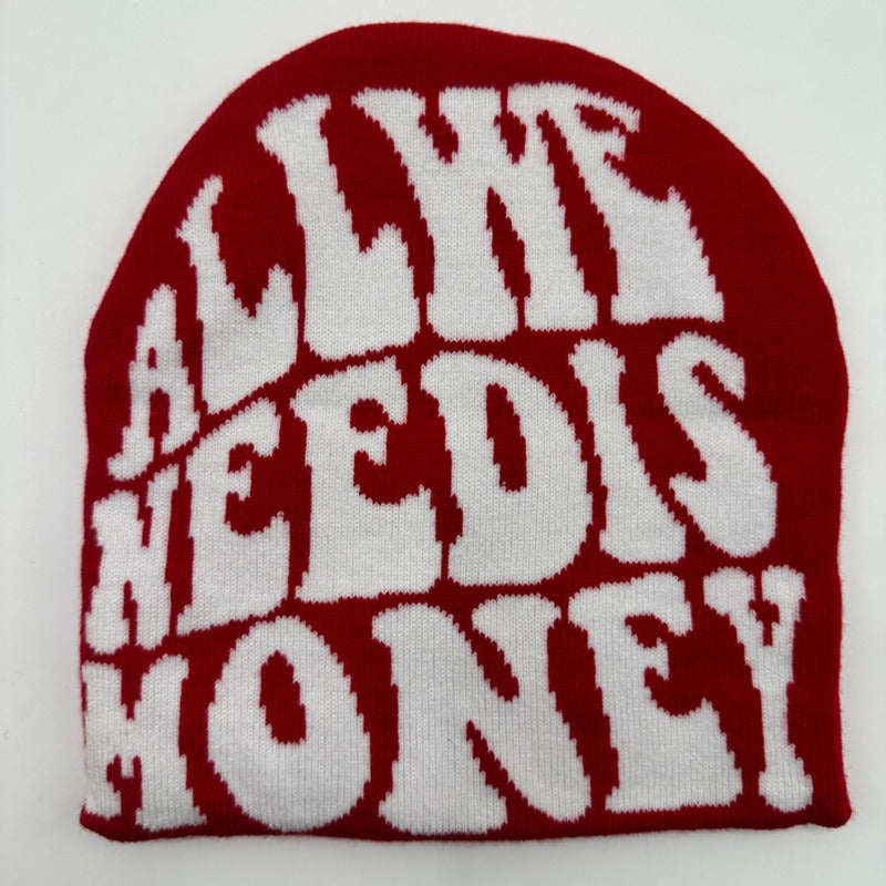 Wholesale Knitted Jacquard Hip-hop Letter Wool Hat