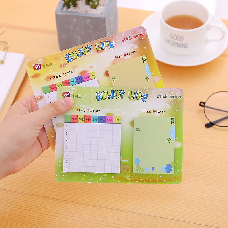 Wholesale Weekly Schedule Combination Paper Post-it Notes