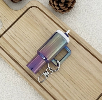 Wholesale Colorful New Mini Tumbler Cup Keychains