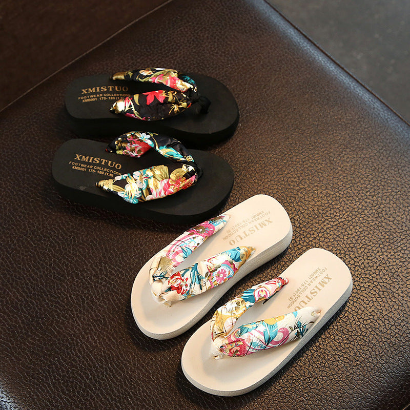 Wholesale Summer Parent-child Beach Vacation EVA Flip Flops