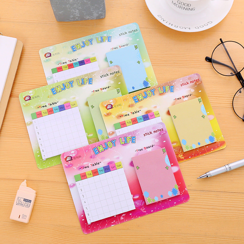 Wholesale Weekly Schedule Combination Paper Post-it Notes
