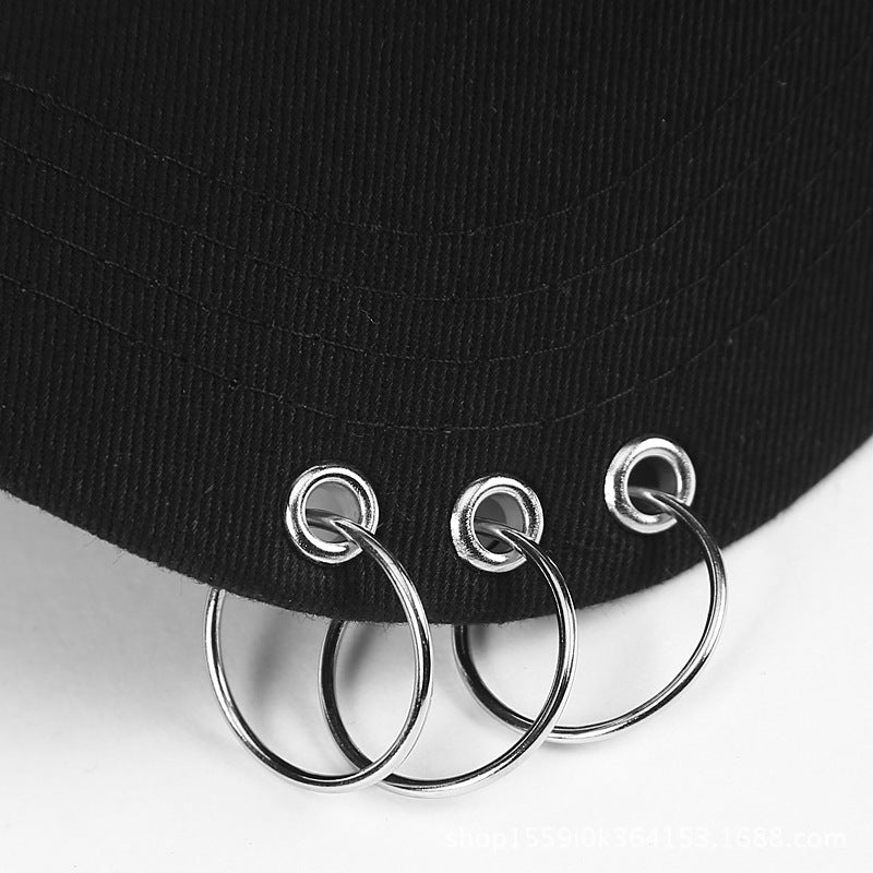 Wholesale Solid Color Fashion Hoop Curved Brim Baseball Cap