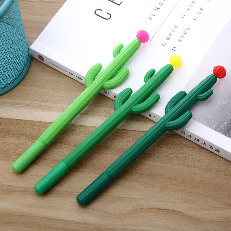 Wholesale Plastic Cactus Neutral Pens