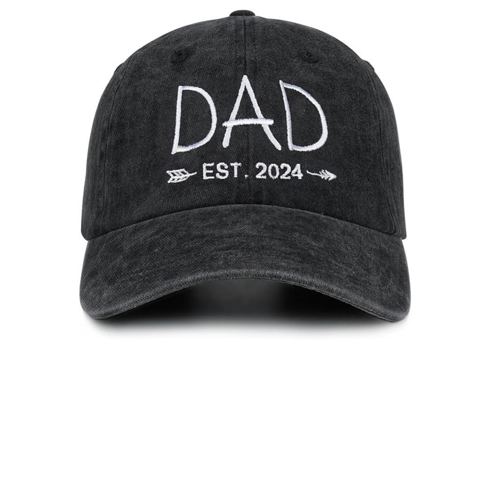 Wholesale Washed Cotton DAD MOM 3D Embroidery Hip Hop Baseball Cap