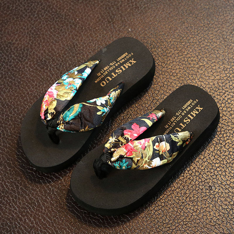 Wholesale Summer Parent-child Beach Vacation EVA Flip Flops