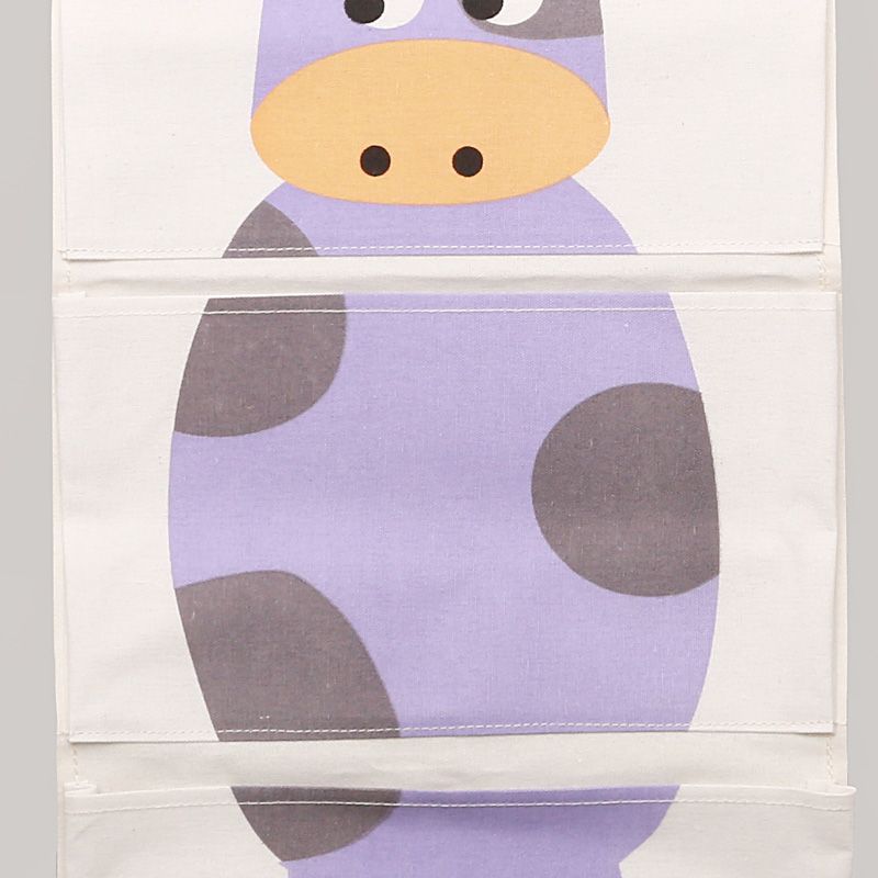 Wholesale Cotton and Linen Cartoon Animal Storage Hanging Bags