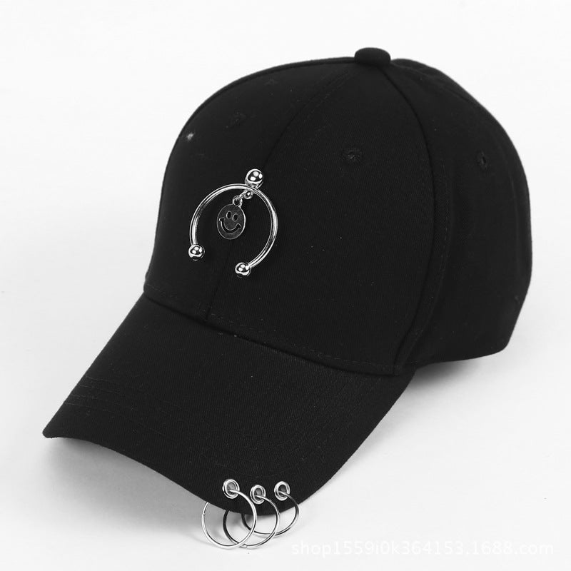 Wholesale Solid Color Fashion Hoop Curved Brim Baseball Cap