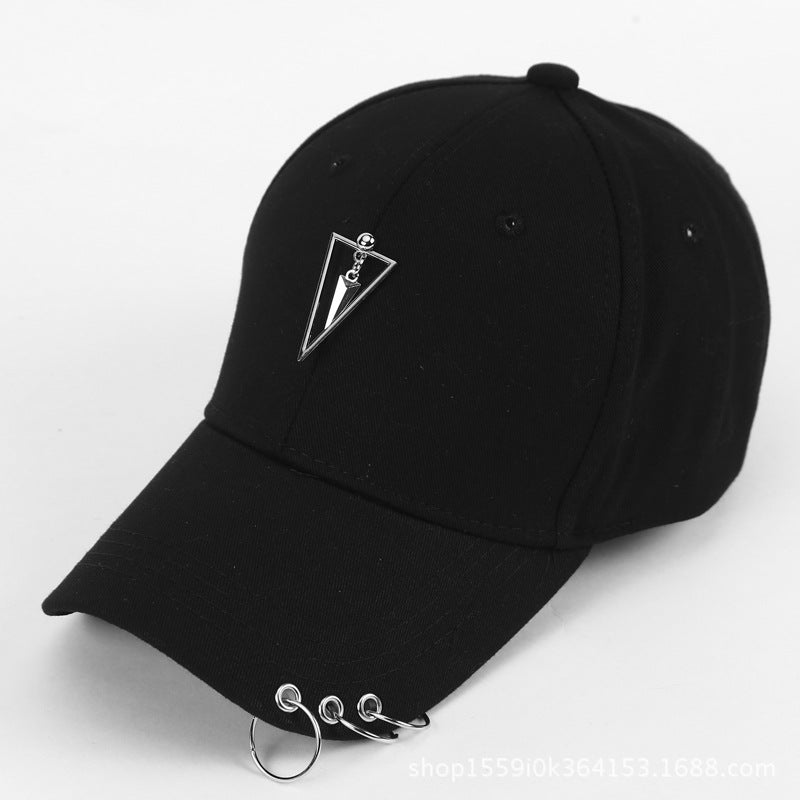 Wholesale Solid Color Fashion Hoop Curved Brim Baseball Cap