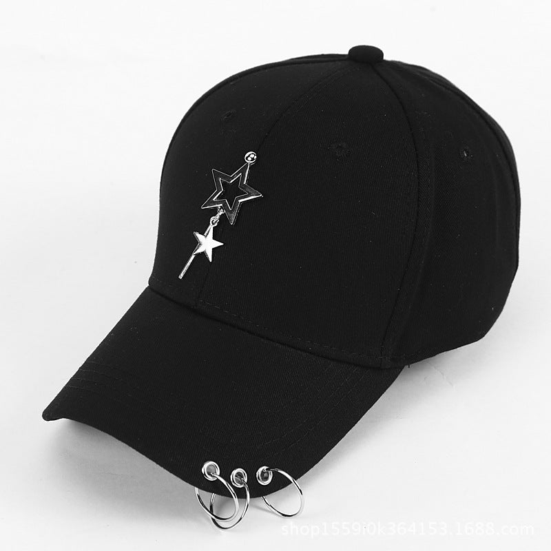 Wholesale Solid Color Fashion Hoop Curved Brim Baseball Cap