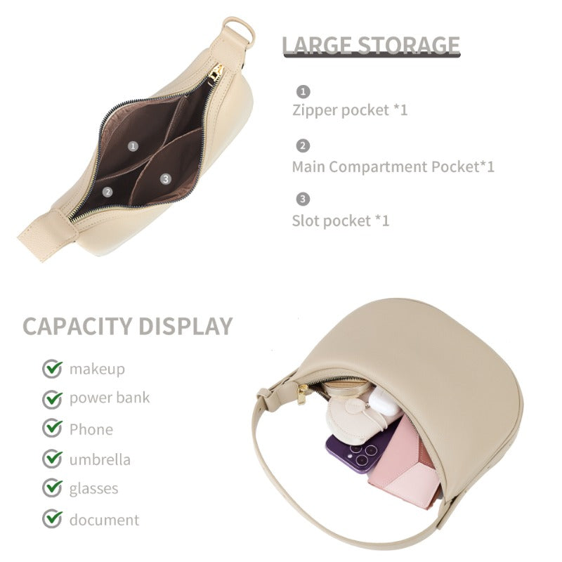 Wholesale Half Moon Adjustable Shoulder Strap Cross Shoulder Bags