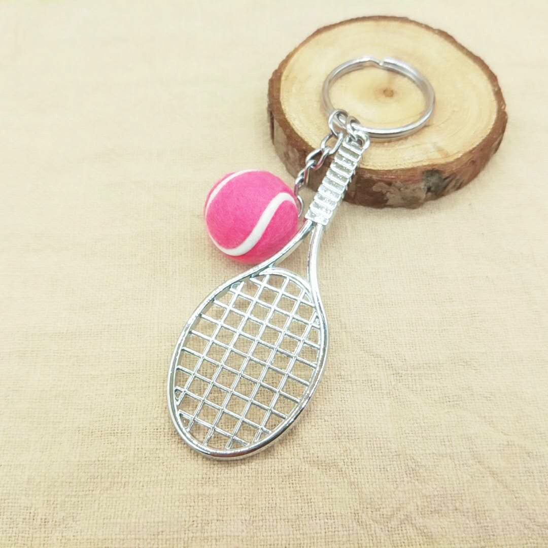 Keychains de actividades deportivas de tenis de tenis de tenis al por mayor