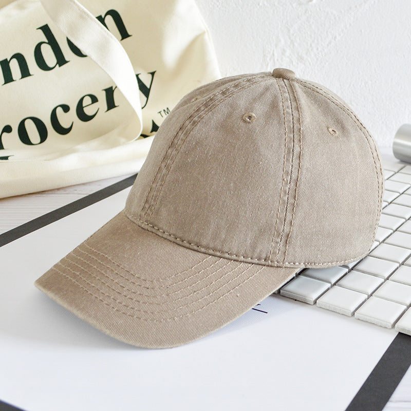 Wholesale Washed distressed denim baseball cap