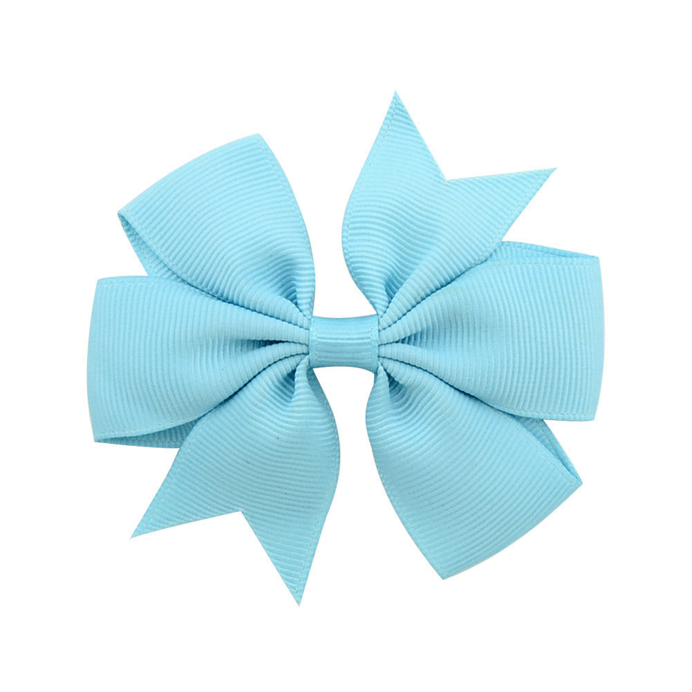 Wholesale Fishtail Bow Polyester Hair Clips