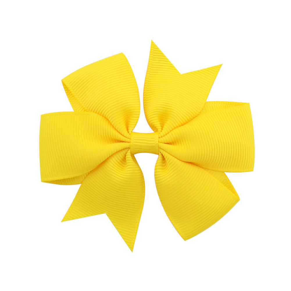 Wholesale Fishtail Bow Polyester Hair Clips