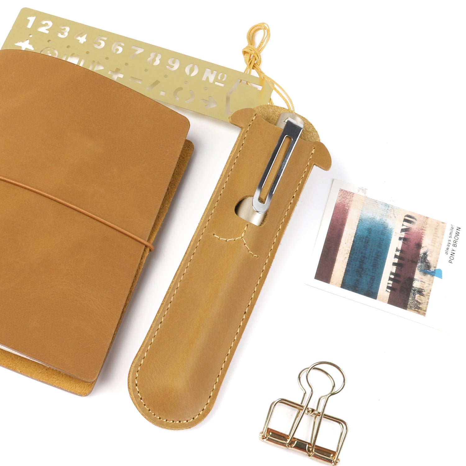 Wholesale Leather Creative Pen Protective Cover