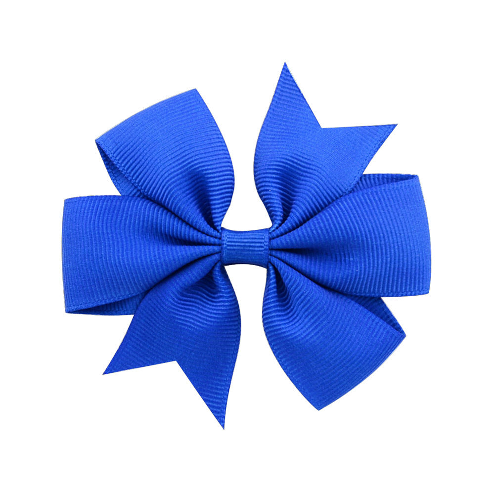 Wholesale Fishtail Bow Polyester Hair Clips