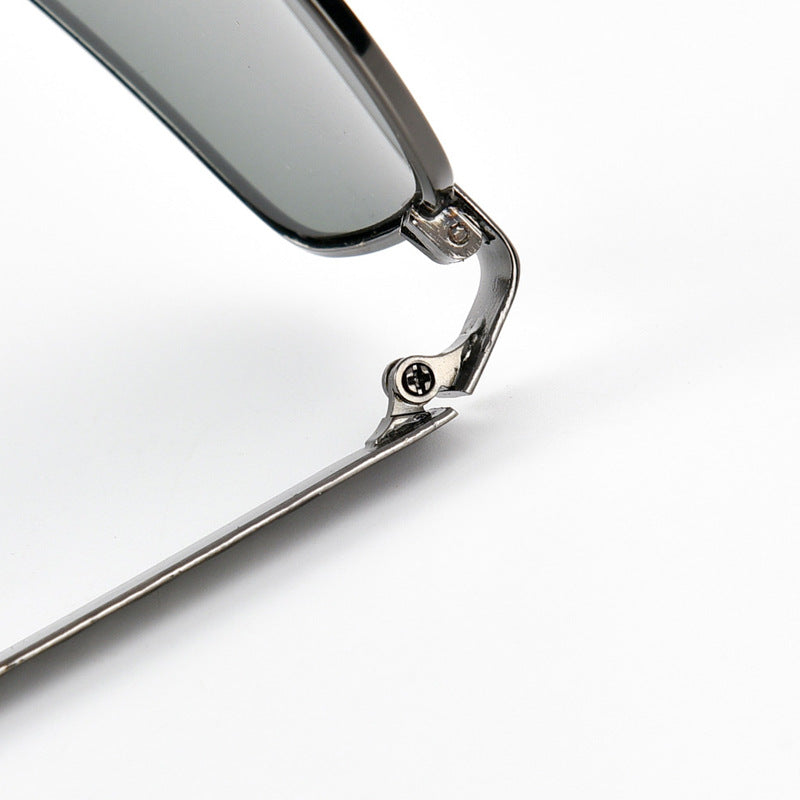 Wholesale Tempered glass lens plain sunglasses