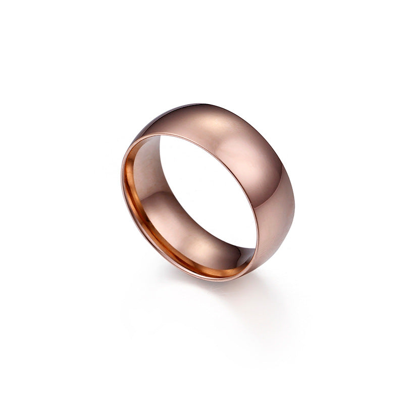 Wholesale Stainless Steel Gilded Minimalist Rings