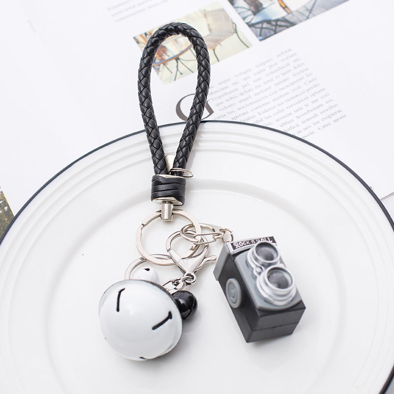 Wholesale camera pendant LED sounding luminous keychain