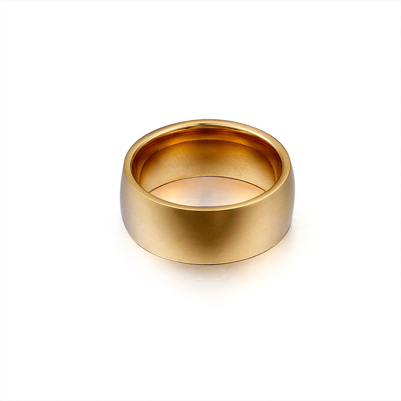 Wholesale Stainless Steel Gilded Minimalist Rings