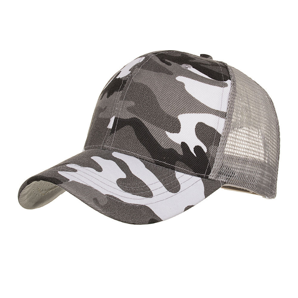 Wholesale Camouflage Mesh Breathable Sunshade Outdoor Baseball Cap