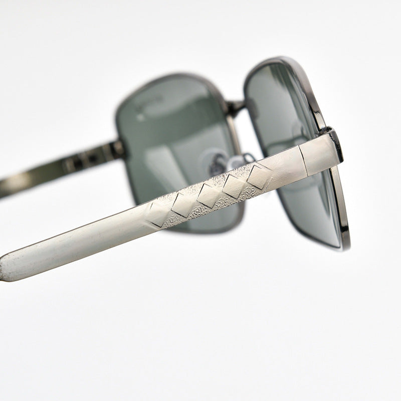 Wholesale Tempered glass lens plain sunglasses